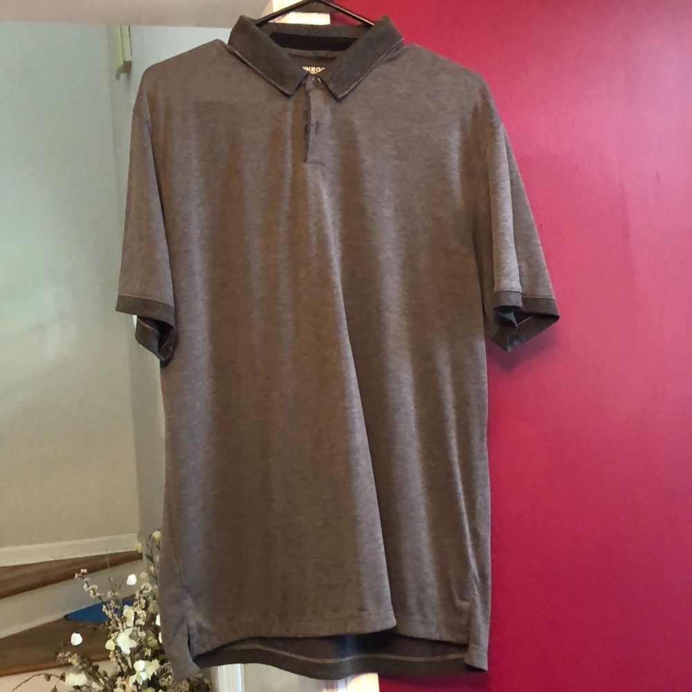 Men’s Gray Nike Golf Polo Shirt
